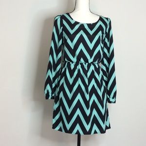 My Michele Chevron Dress